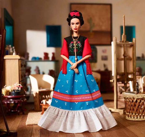 Barbie homenageia ícones femininos no Dia Internacional da Mulher 3 frida barbie