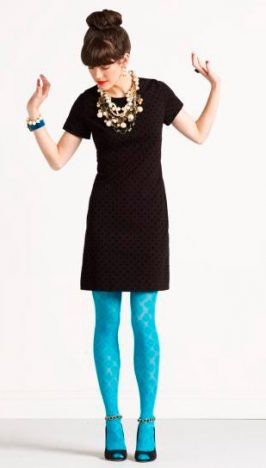 Tendências Pinterest | Meia-calça colorida 5 azul1