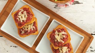 Torrada de Carne Seca e Provolone