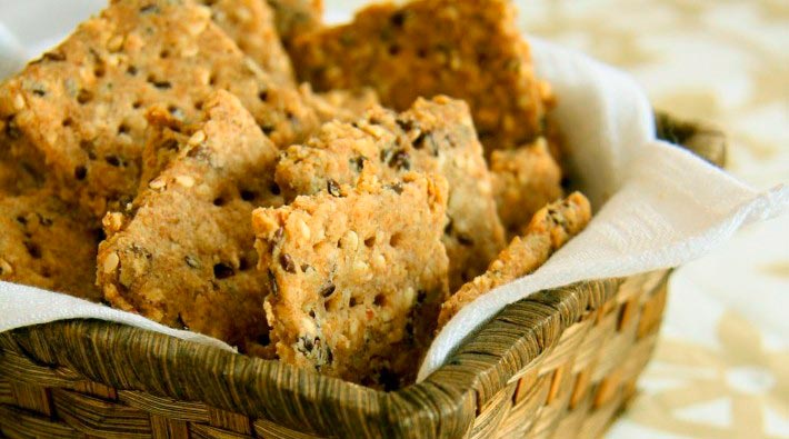 biscoito integral de gergelim com linhaça recepedia maizena