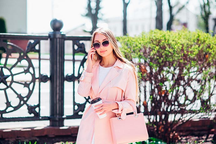 rosa - SENAI CETIQT divulga as tendências da moda primavera/verão 2019