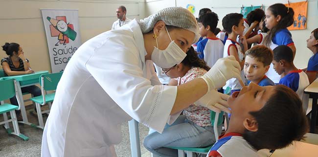 Inscrição no Programa Saúde na Escola vai até fevereiro 1 Programa Saúde na Escola