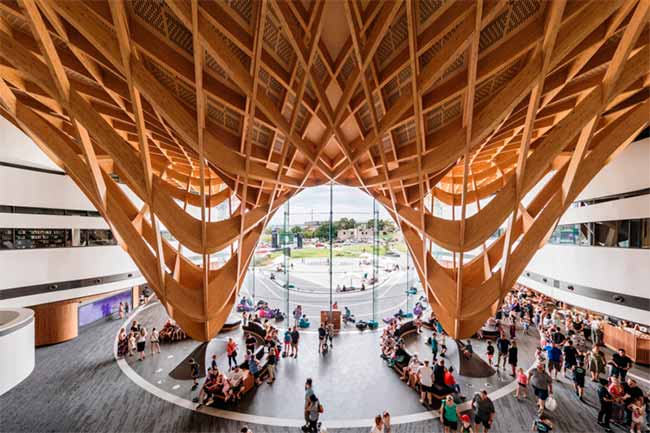 Centros culturais para conhecer em diferentes países 4 Bunjil Place Austrália