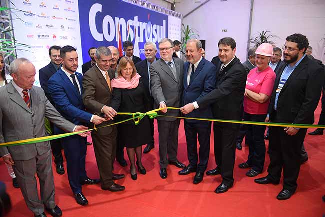 Construsul 2019 Solenidade de Abertura - 22Âª Construsul inicia em Porto Alegre com novidades e expectativas para o setor