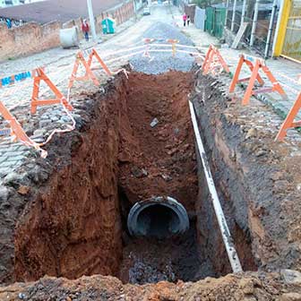 rua Dr. Montaury fica trancada