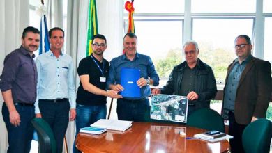 Carlos Barbosa recebe projeto que reestrutura o acesso pela BR-470 45 tramcarl