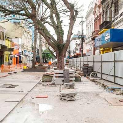 Paula Mascarenhas entrega obras de revitalização no Calçadão de Pelotas 5 Prefeitura Municipal de Pelotas obras Calçadão 2