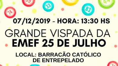 Escola de Taquara realiza sua tradicional vispada 45 VispadaEMEF25deJulho