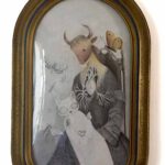 Post mortem trabalho que integra a exposicao da artista Carol Krugel