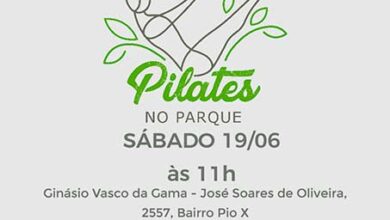 pilates no Parque