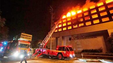 Incêndio destrói prédio-sede da Secretaria da Segurança Pública, em Porto Alegre 41 incendio seg publica