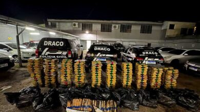 Polícia apreende 1 tonelada de maconha no R 2 1 tonelada de maconha apreendida no RS