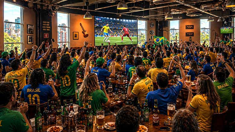 Food Hall Country onde assistir jogos da copa do mundo 2026