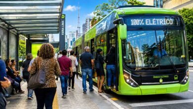 onibus eletricos para Porto Alegre