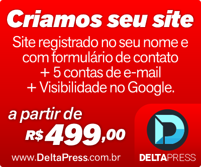 CRIAMOS SEU SITE - DELTAPRESS.COM.BR