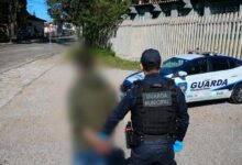 Guarda municipal de Caxias do Sul realiza prisao de suspeito