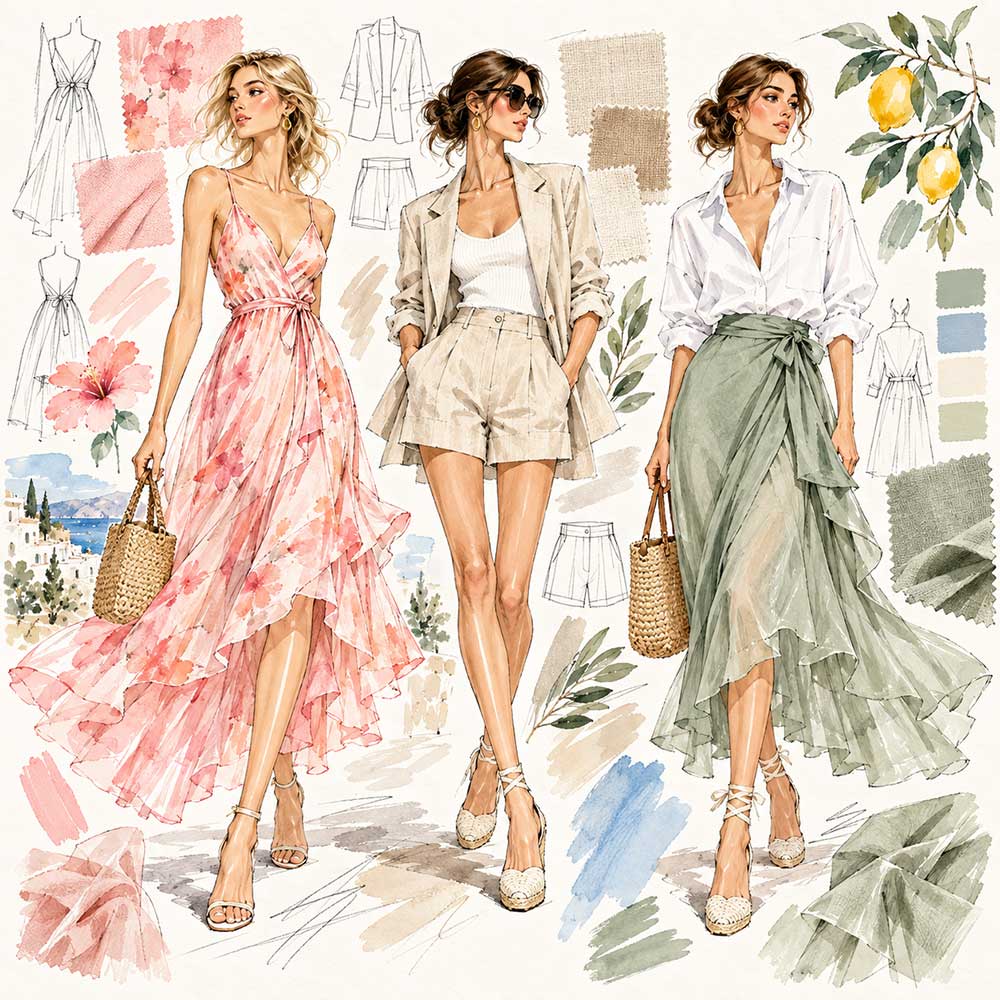 Moda primavera-verão: como criar looks elegantes sem gastar muito 3 Moda primavera verao 2026 looks sem gastar muito revistanews.com .br 01