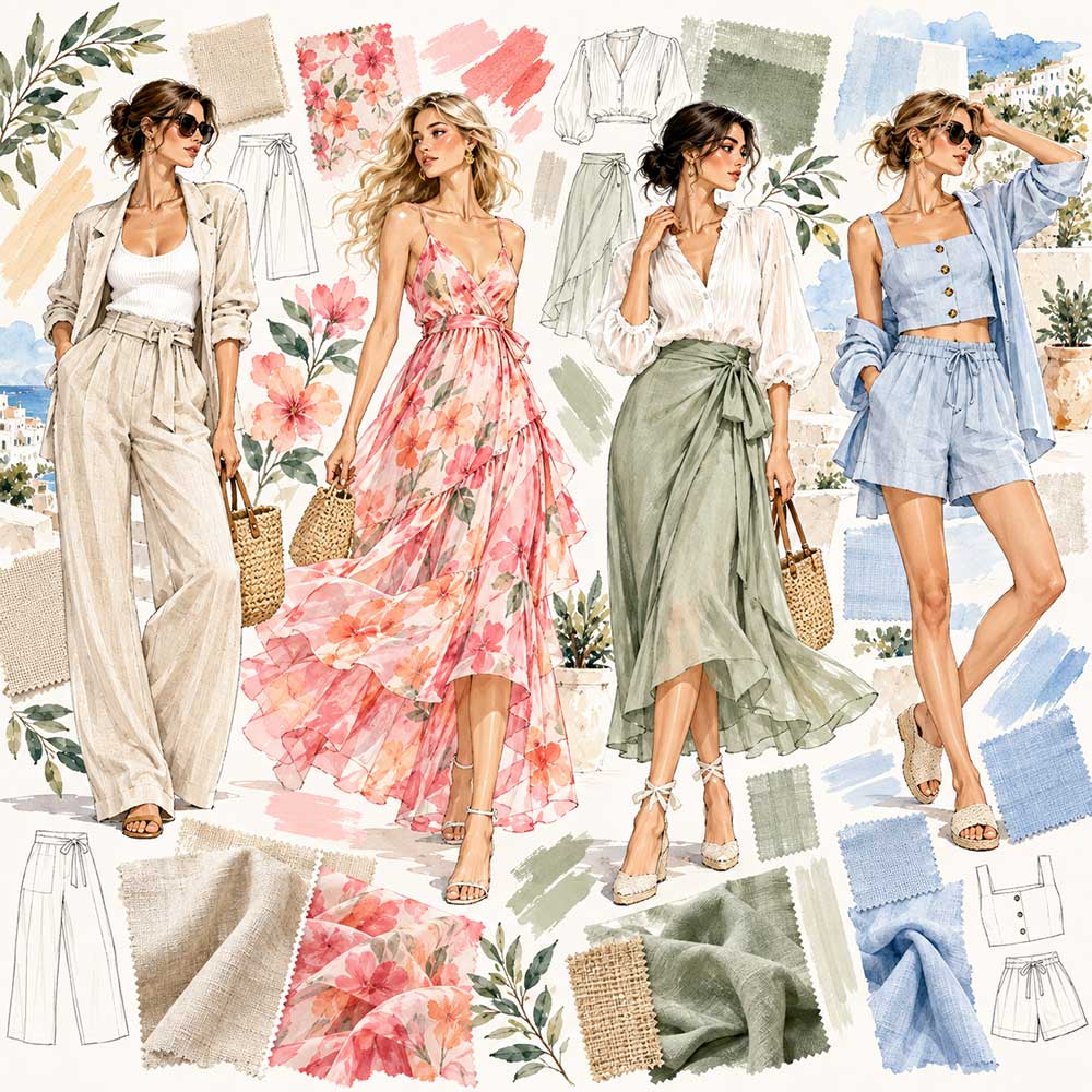 Moda primavera-verão: como criar looks elegantes sem gastar muito 4 Moda primavera verao 2026 looks sem gastar muito revistanews.com .br 02
